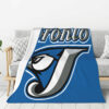Toronto Blue Jays Blankets FLeece Blanket Throw Blanket 5 toronto blue jays blankets fleece blanket throw blanket v64