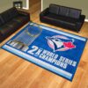 Toronto Blue Jays Rugs Toronto Blue Jays Carpets MLB Area Rugs Dining Room Rugs Indoor Rug 4 toronto blue jays rug living room carpet regtangle carpet floor decor home decor ver 387