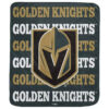 Vegas Golden Knights Blanket Sherpa Blanket Throw Blanket 6 vegas golden knights blanket sherpa blanket throw blanket v3