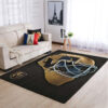 Vegas Golden Knights Area Rugs Vegas Golden Knights Carpet NHL Rug Kitchen Area Rug Indoor Rugs 3 vegas golden knights rug living room carpet regtangle carpet floor decor home decor ver 284