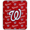 Washington Nationals Blankets Sherpa Blanket Throw Blanket 5 washington nationals blankets sherpa blanket throw blanket v30