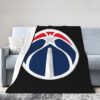 Washington Wizards Blankets Sherpa Blanket Throw Blanket 6 washington wizards blankets sherpa blanket throw blanket v8